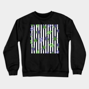 Beetle Stripes Crewneck Sweatshirt